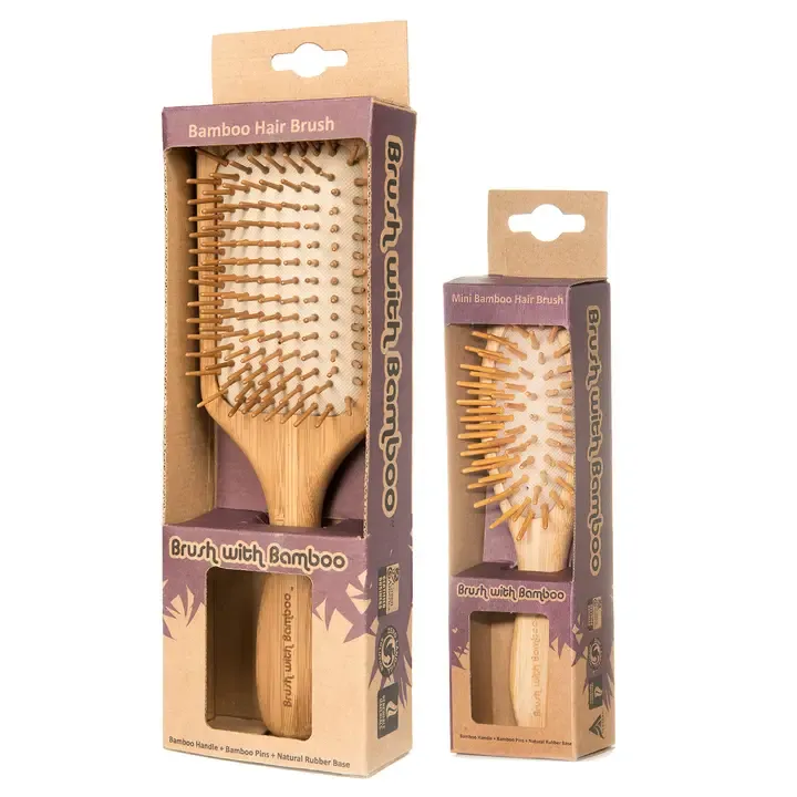 Bamboo Hair Brush - Brush with Bamboo