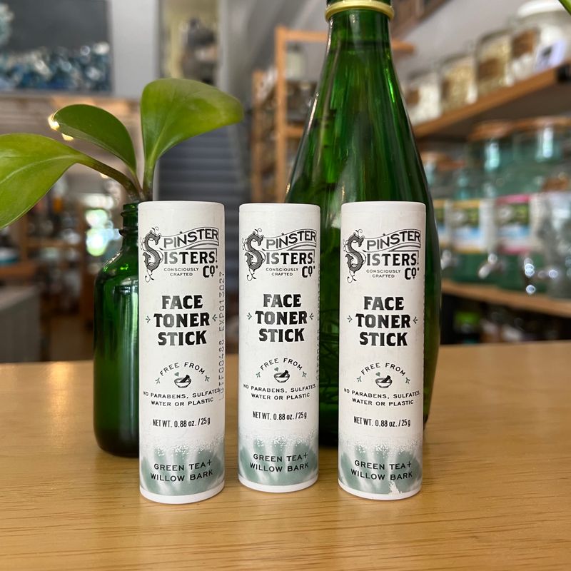 Face Toner Stick w/ Green Tea + Willow Bark - Spinster Sisters