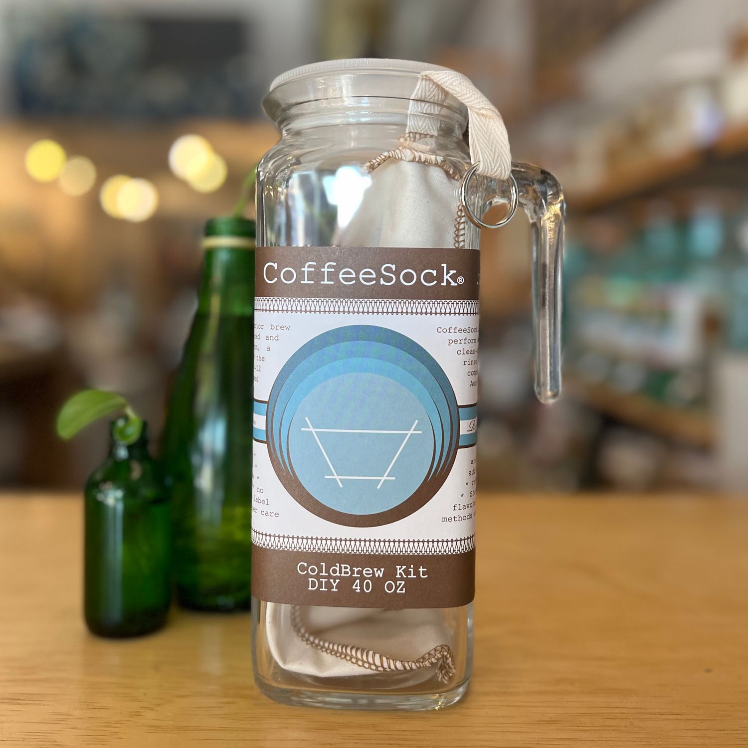 DIY Coldbrew Kit, 40oz - CoffeeSock