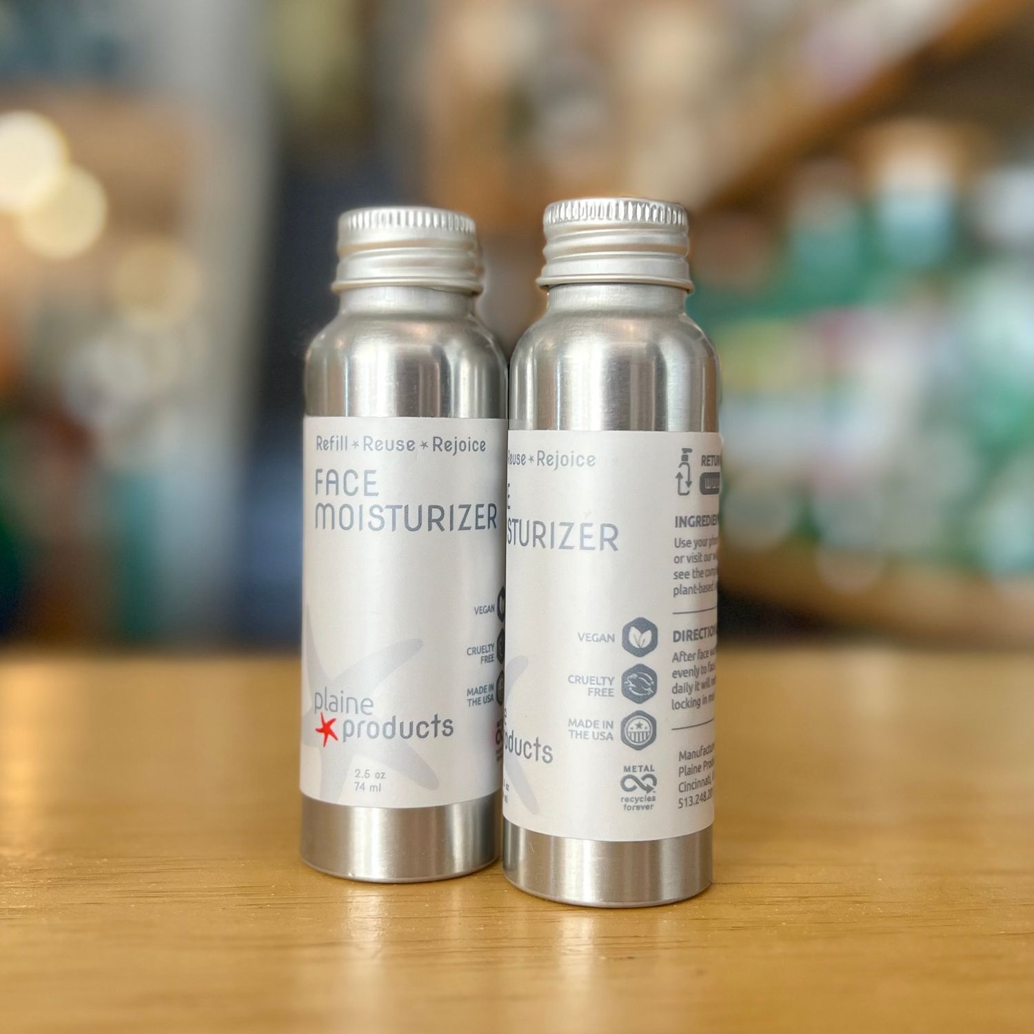 Face Moisturizer, Citrus (w. bottle return) - Plaine Products