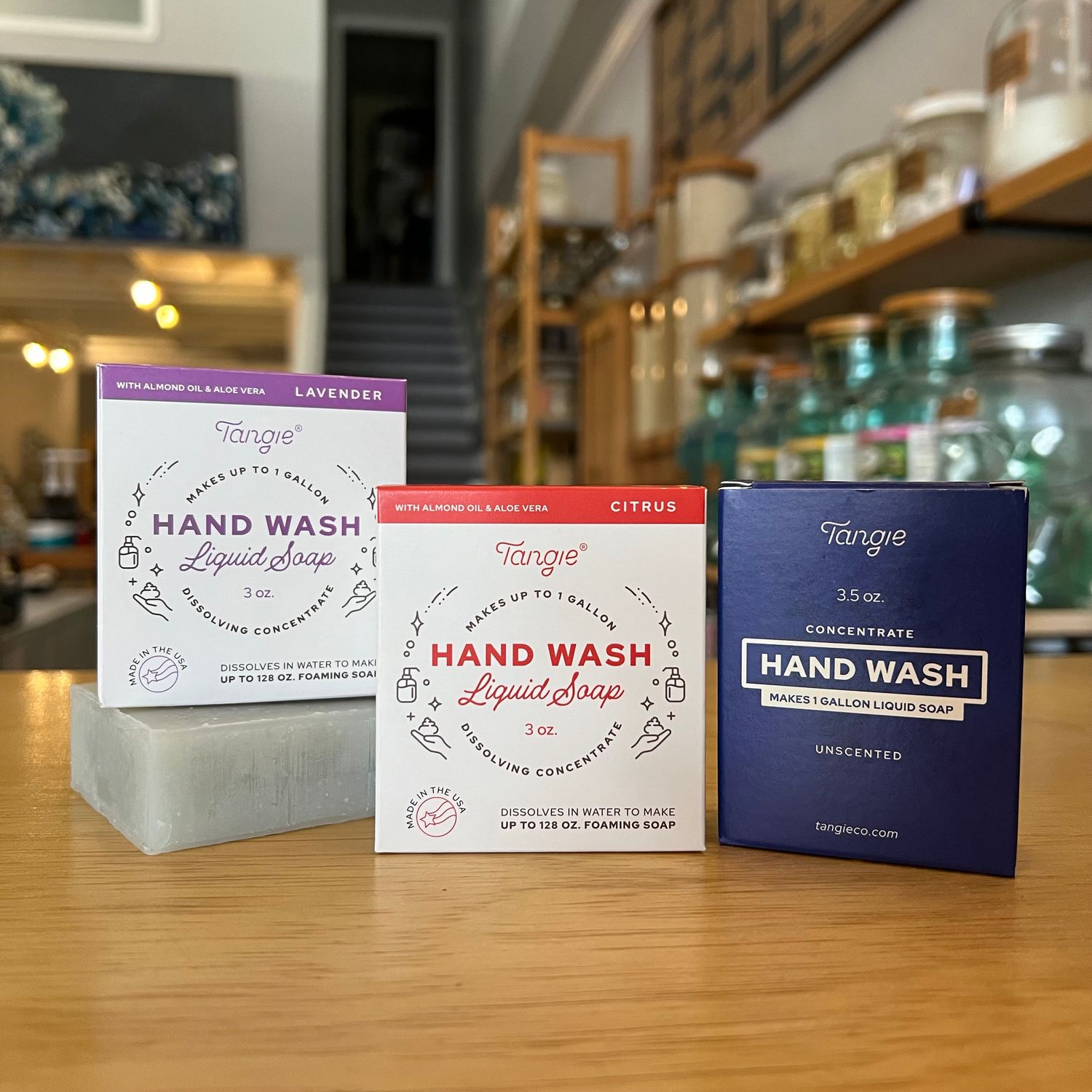 Foaming Hand Wash, Concentrate Bar - Tangie Foaming Hand Wash, Concentrate Bar - Tangie