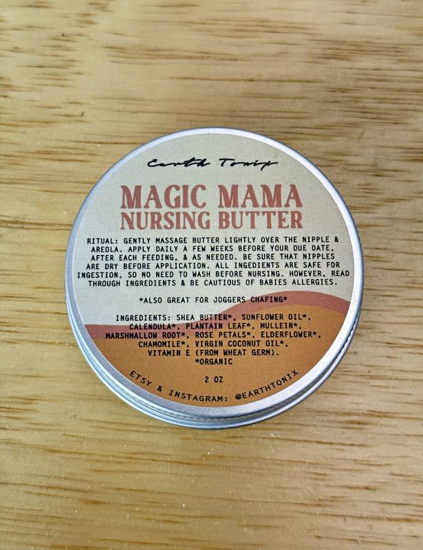 Magic Mama Nursing Butter - Earth Tonix Magic Mama Nursing Butter - Earth Tonix