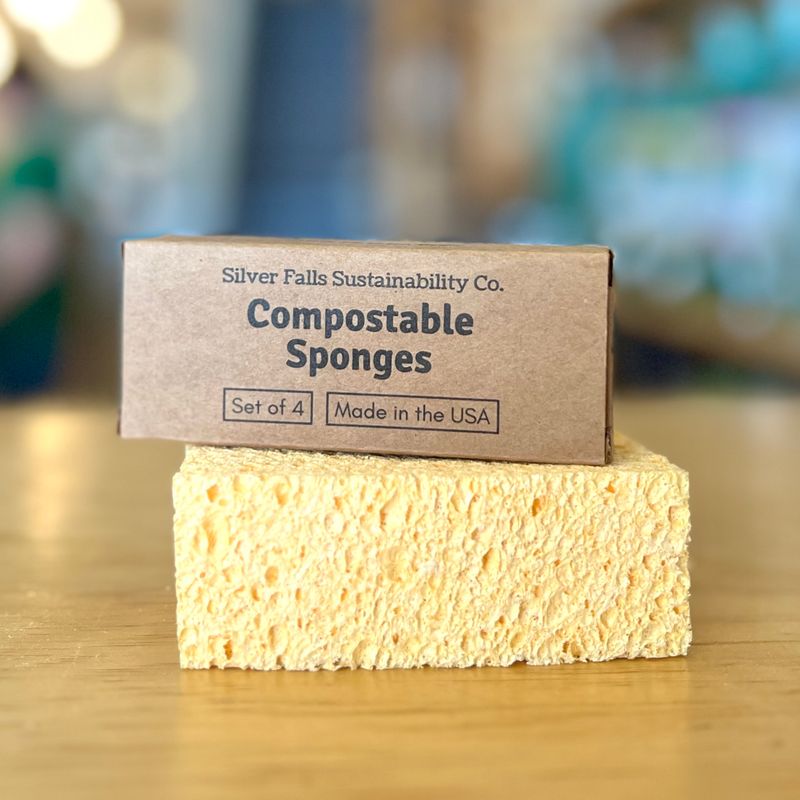Compostable Sponges (Pack of 4)