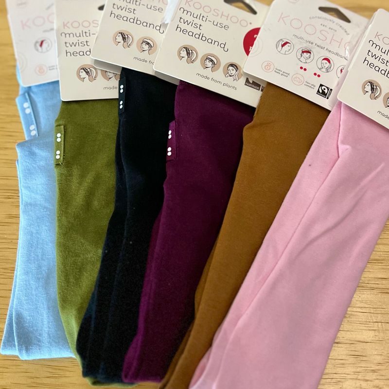 Plastic-Free Headband, Organic Cotton - Kooshoo
