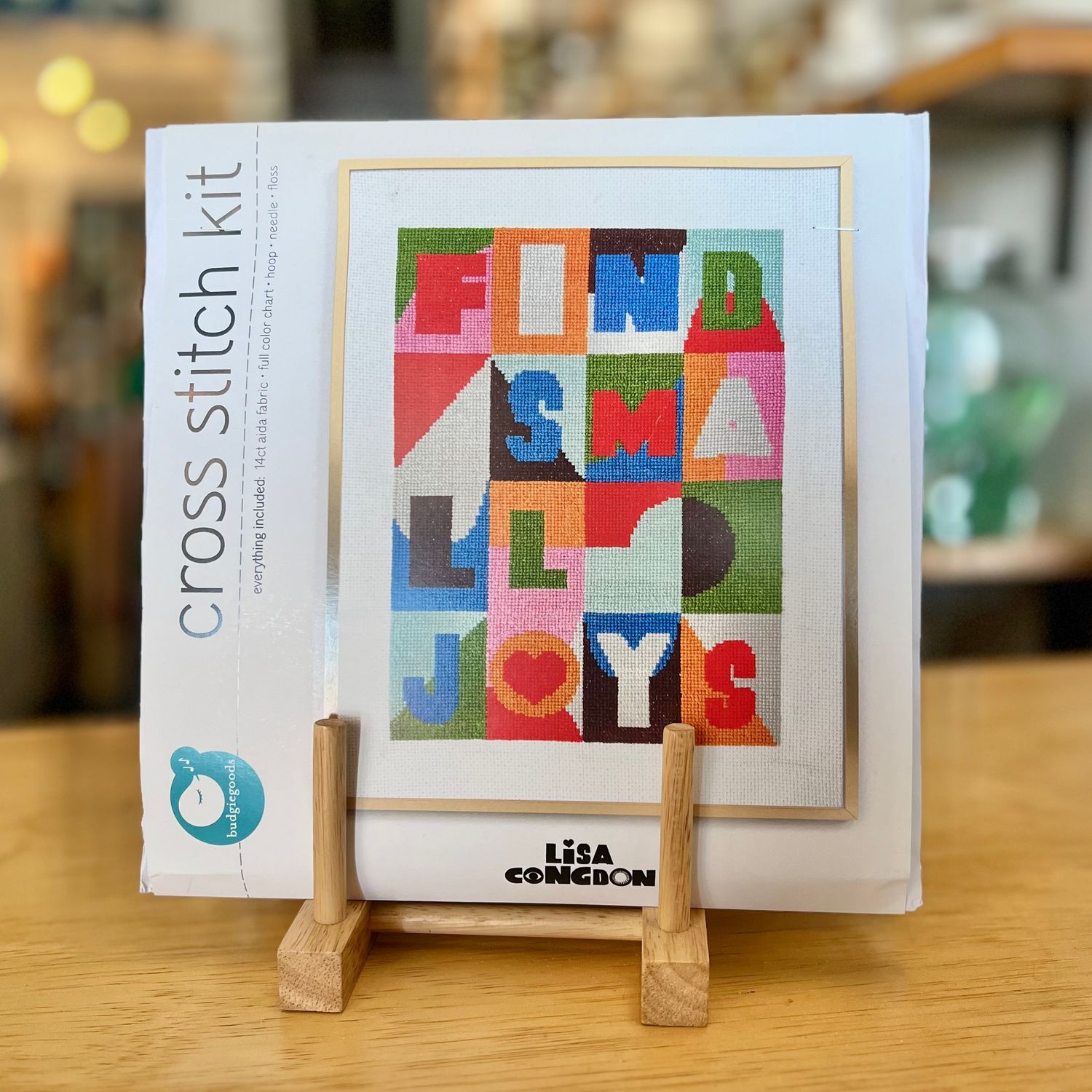 Cross Stitch Kit - budgiegoods