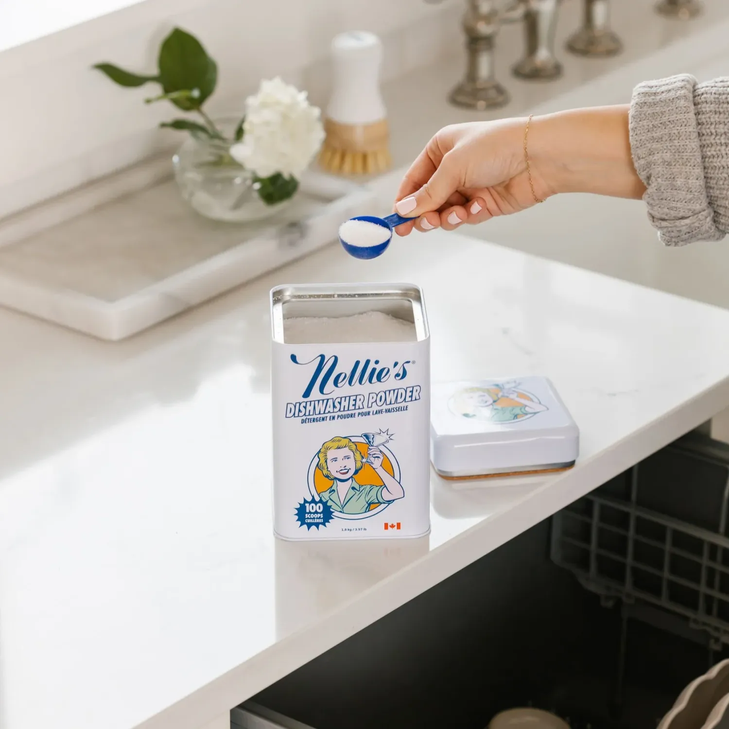 Nellie's Dishwasher Powder - by the ounce