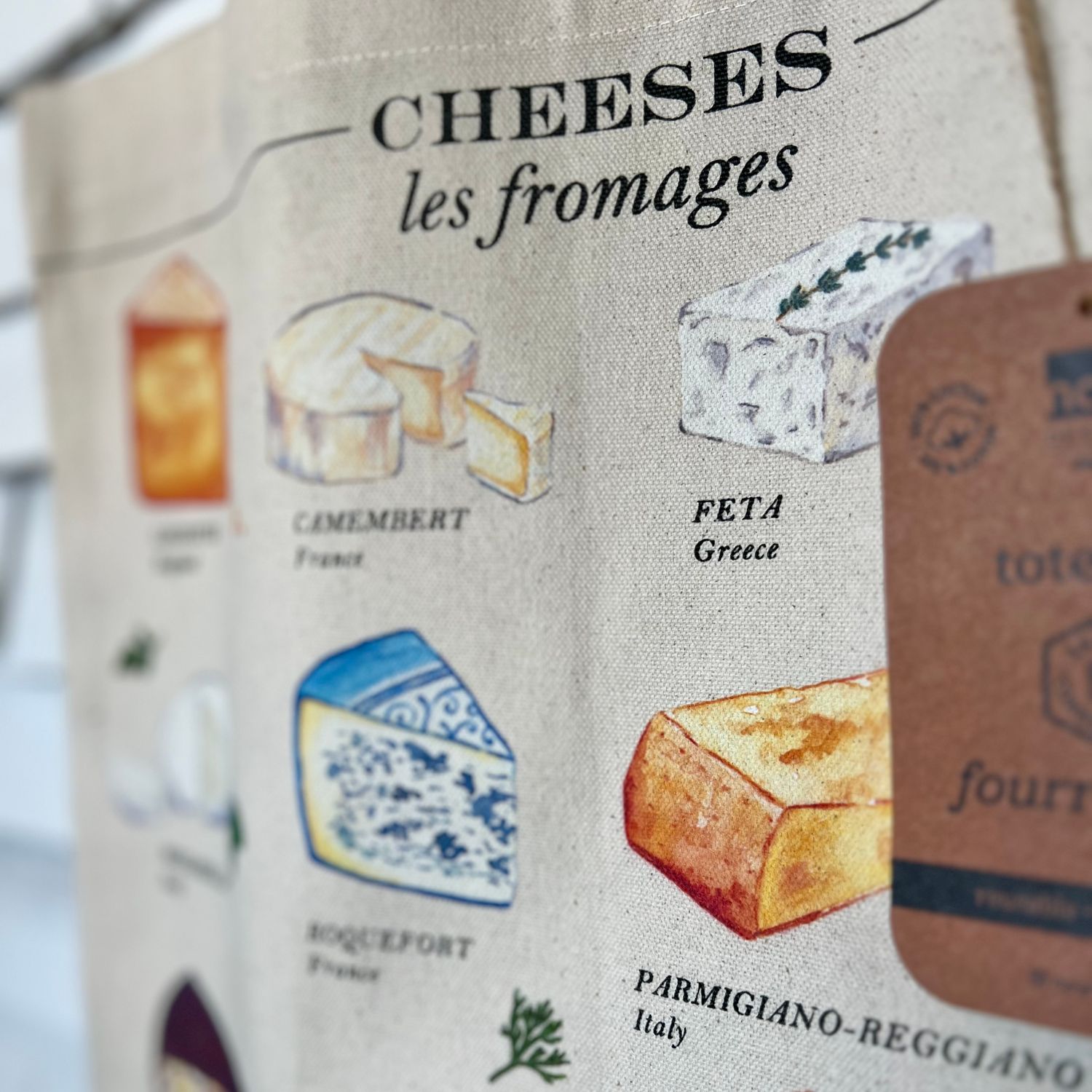 Cheeses Tote - Now Designs Cheeses Tote - Now Designs