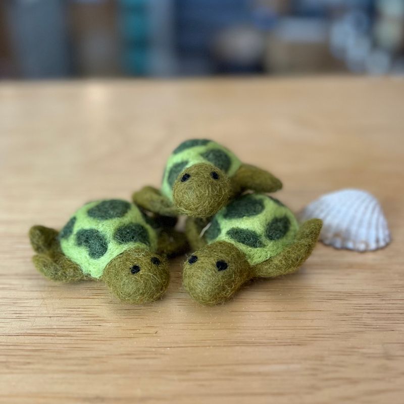 Tiny Turtle, Wool Toy - Friendsheep Tiny Turtle, Wool Toy - Friendsheep