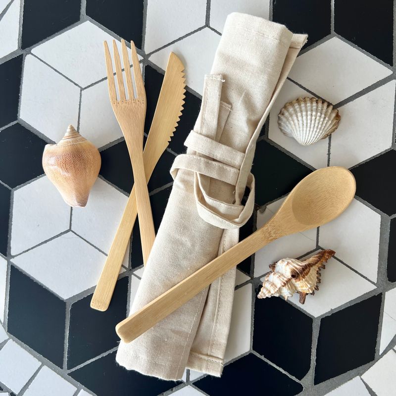 Individual Bamboo Utensil Individual Bamboo Utensil