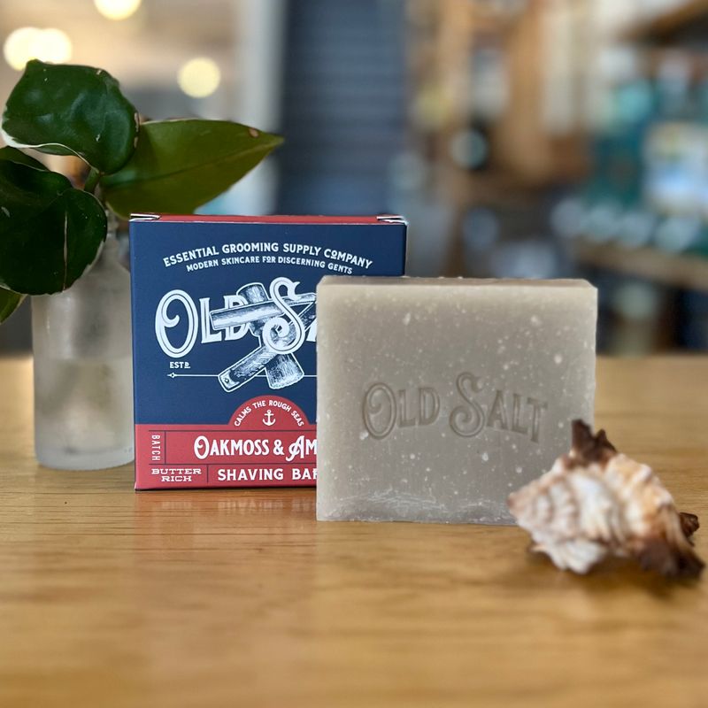 Shave Bar, Oakmoss + Amber - Old Salt Shave Bar, Oakmoss + Amber - Old Salt