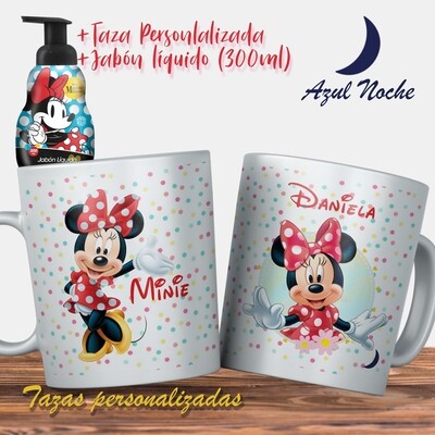 Pack Taza + Jabón líquido 300ml MINNIE
TIPO Y TAMAÑO DE TAZA A ELECCIÓN