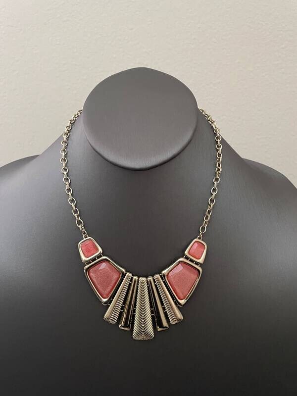 Ariel Iridescent Coral necklace
