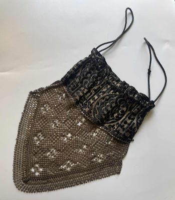 Antique Metal Mesh Reticule