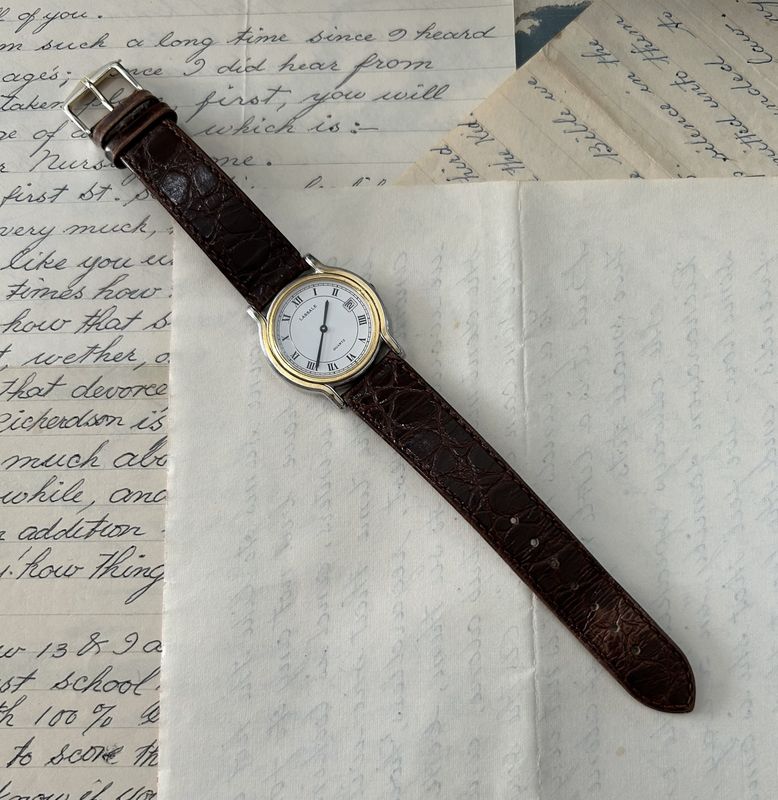 Vintage 9&quot; Lassale Men&#39;s Watch