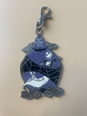 Disney 1993 Jack Skellington Zero Official Trading Pin Lanyard Medal