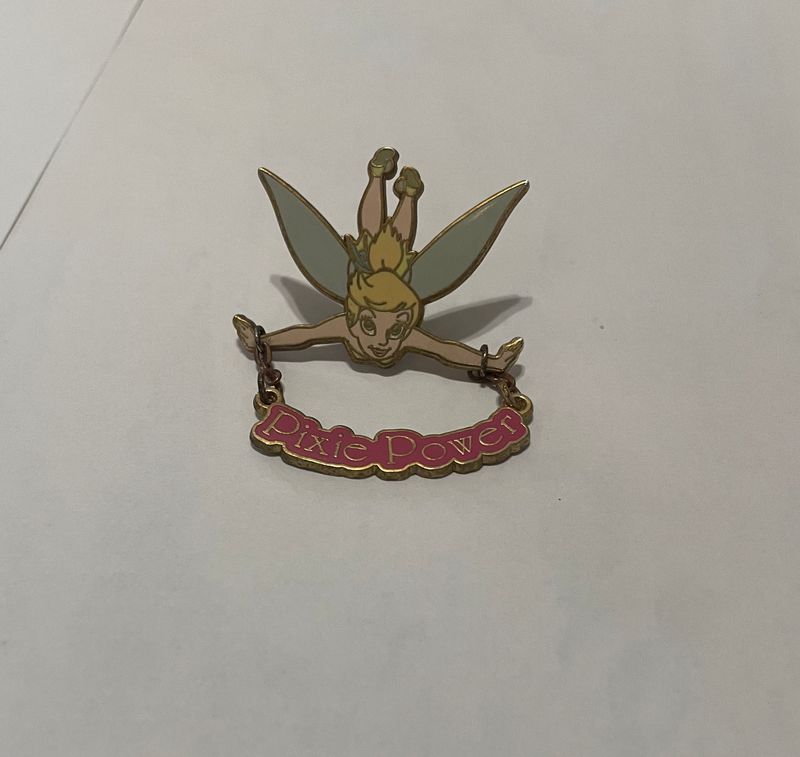 2007 DISNEY Tinker Bell PIXIE POWER Trading Pin Tool NOT Included