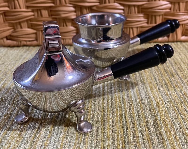 Vintage Set ASR American Safety Razor Co Table Lighter with Ashtray