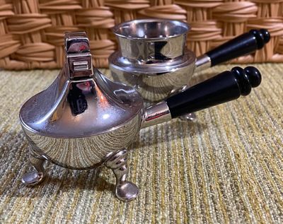 Vintage Set ASR American Safety Razor Co Table Lighter with Ashtray