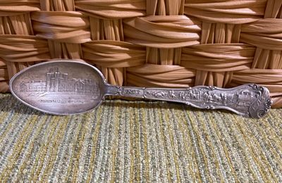 Vintage 1902 30grams Sterling Silver Louisiana Purchase Expo St Louis World Fair