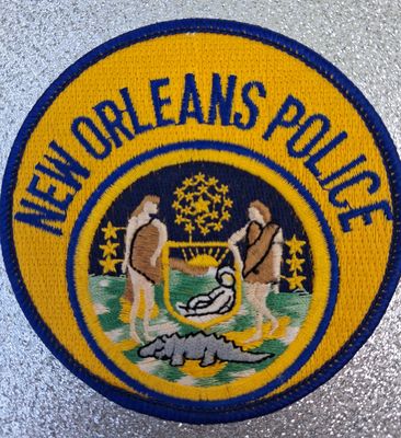 Vintage New Orleans Police Department Collectible Shoulder Patch