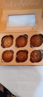 CUPCAKES (DOZEN) 12 (signature)Carrot, Banana nut, Zucchini, Applesauce