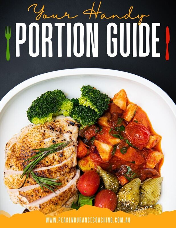 Peak Endurance Coaching Portion Guide
