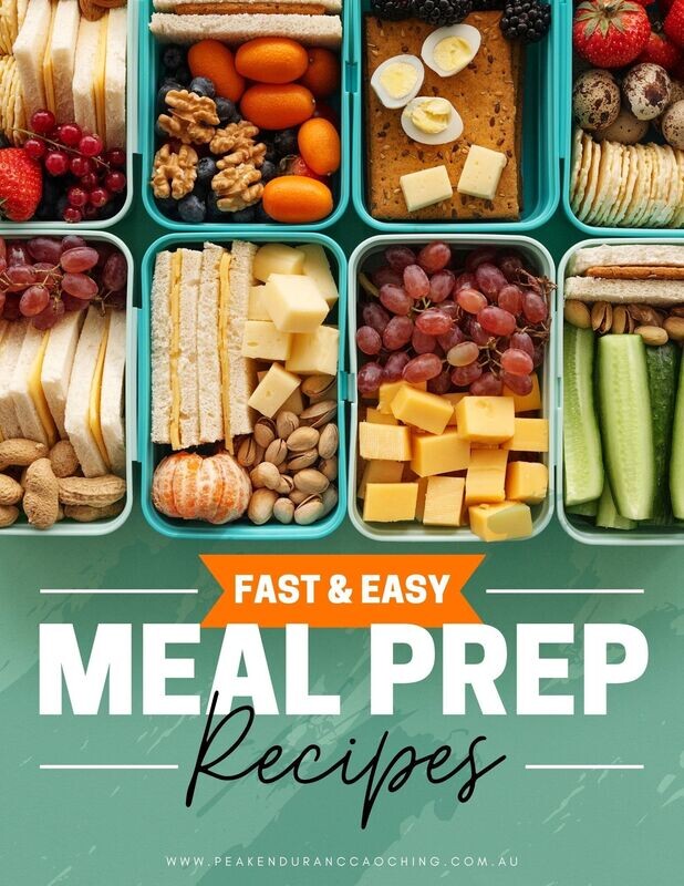 Peak Endurance Coaching Meal Prep Recipes