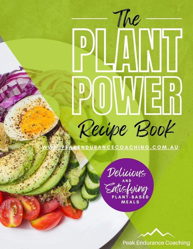 Peak Endurance Coaching Plant Power Recipe Book