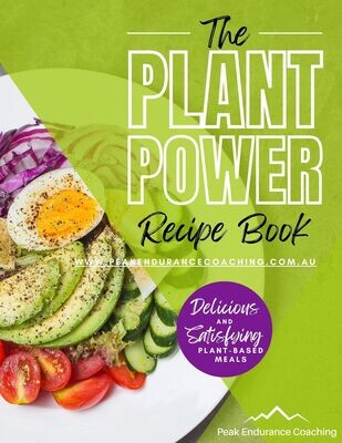 Peak Endurance Coaching Plant Power Recipe Book