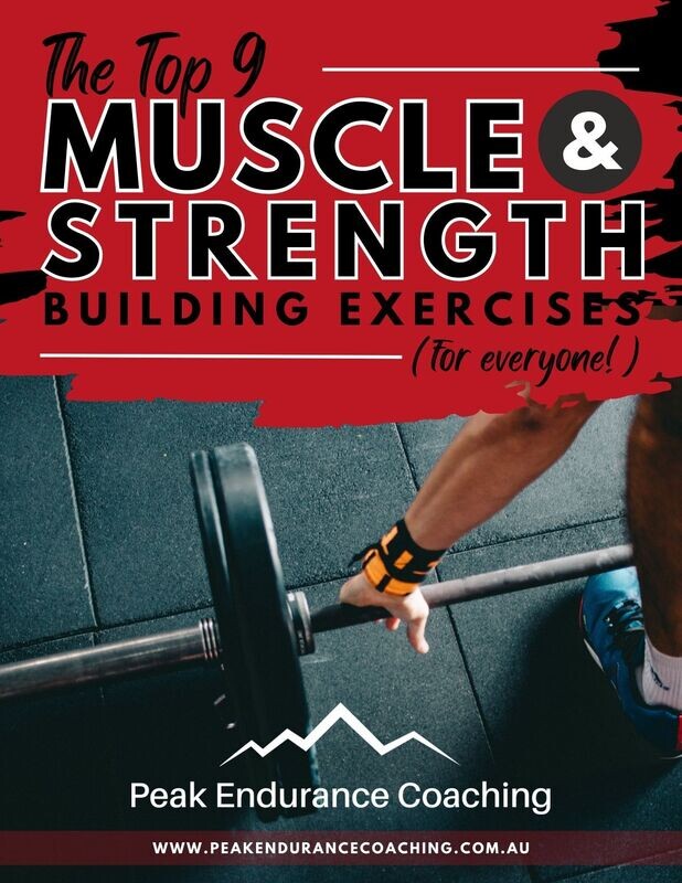 Peak Endurance Coaching 9 Muscle Building Exercises