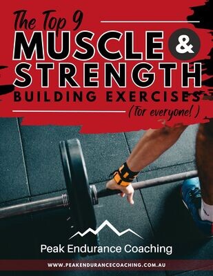 Peak Endurance Coaching 9 Muscle Building Exercises