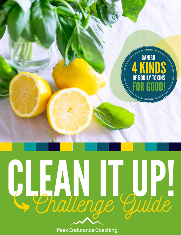 Peak Endurance Coaching Clean It Up Challenge Guide.