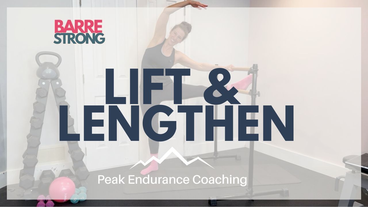 Barre Strong 4 week strength program