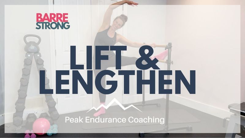 Barre Strong 4 week strength program