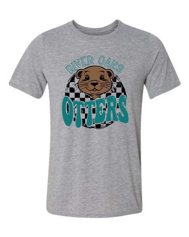 SHORT SLEEVE TEES: Full Color Otters Design