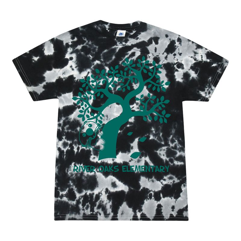 TIE DYE TEES: Design 9