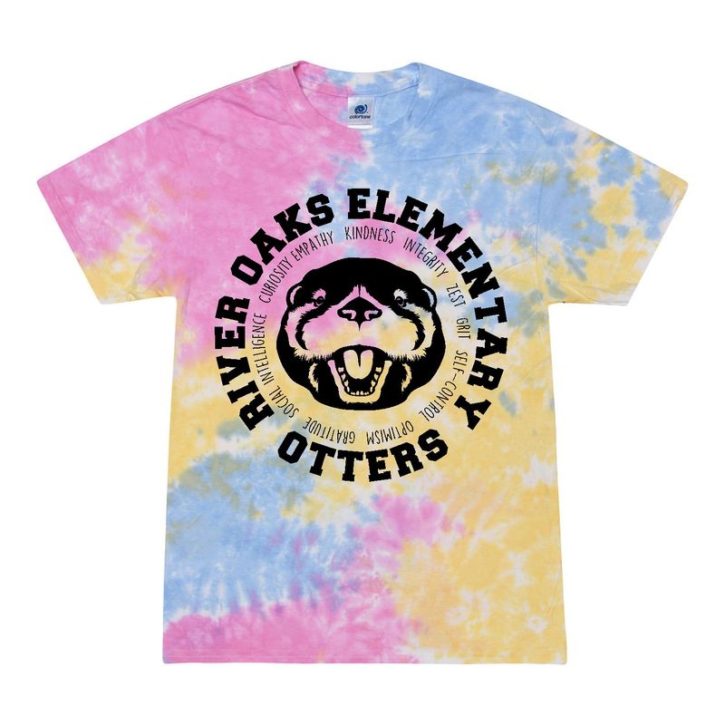 TIE DYE TEES: Design 6