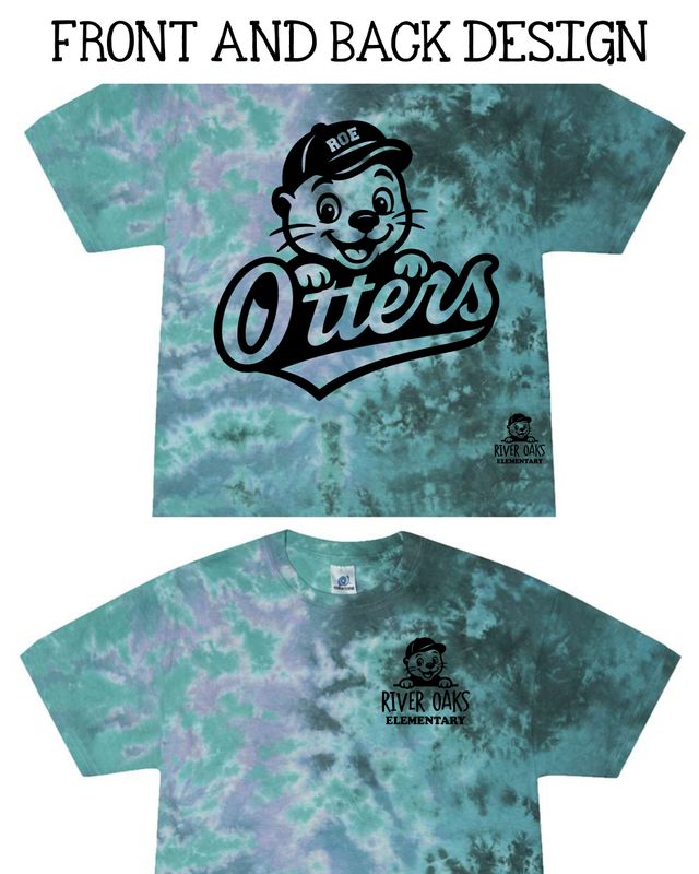 TIE DYE TEES: Design 7
