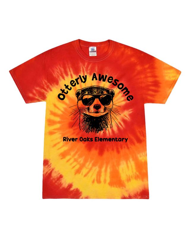 TIE DYE TEES: Design 4