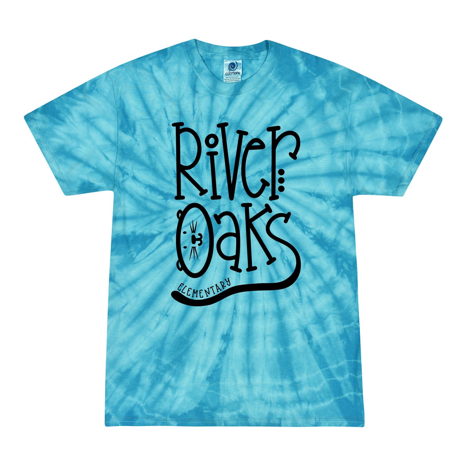 TIE DYE TEES: Design 5