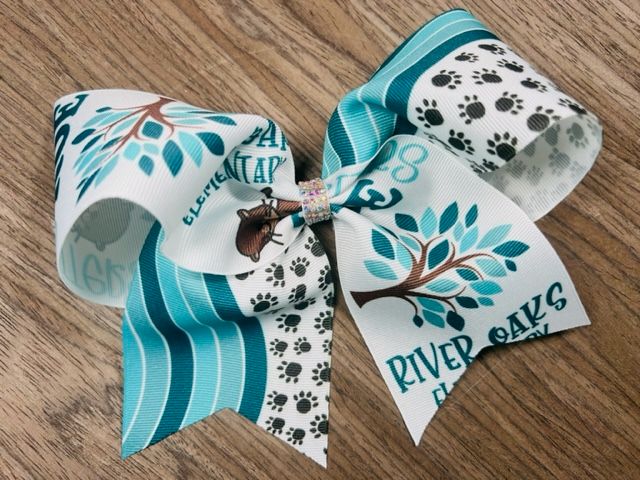HAIRBOWS: Cheer Design 1