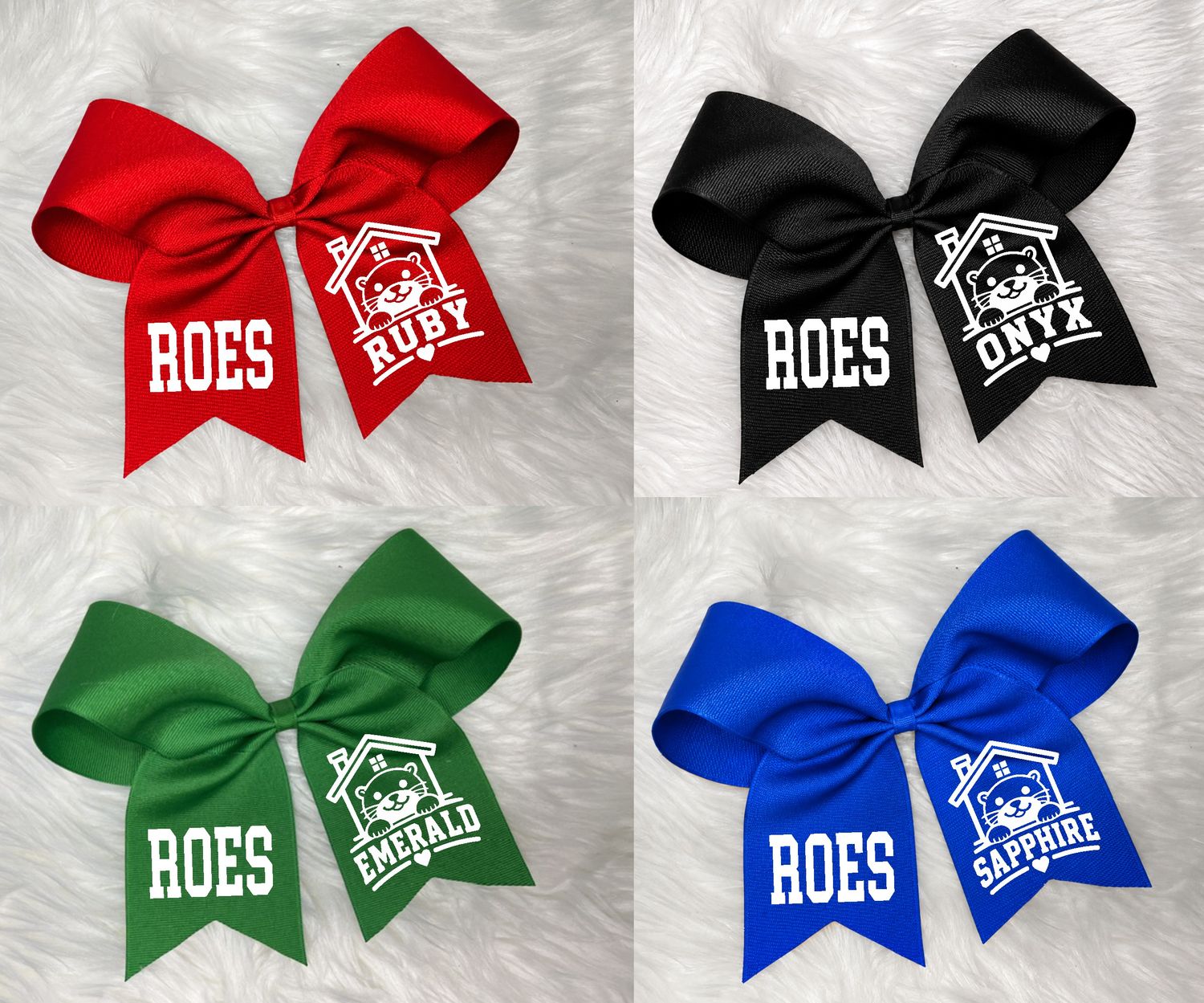HOUSE HAIRBOWS: Cheer Design 3