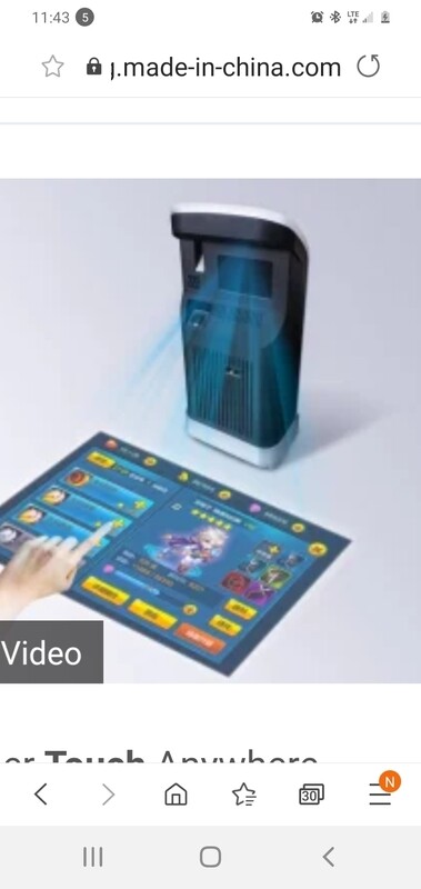 Desktop Finger touch Projector