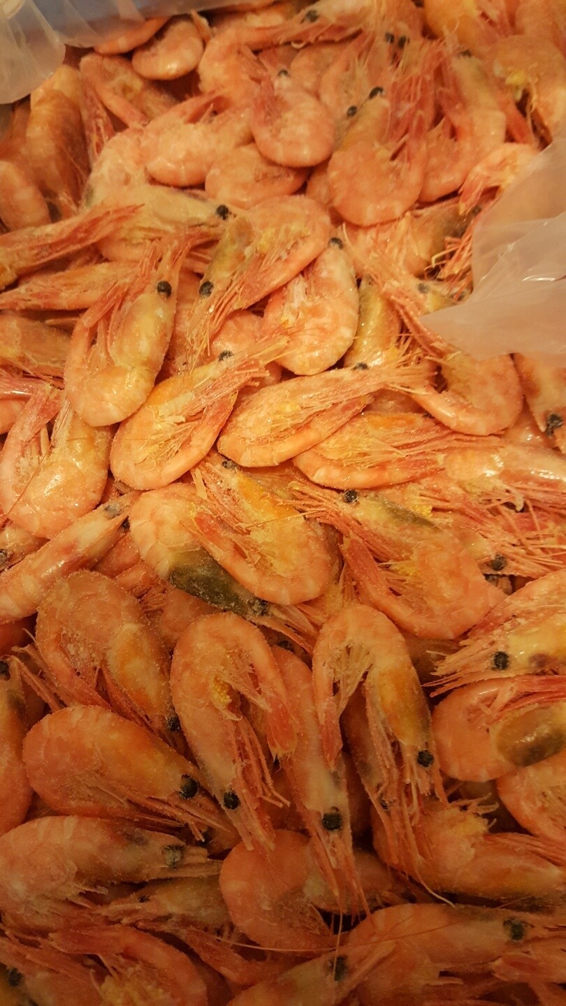 Shrimp Red Wild Cooked Head-On 5kg