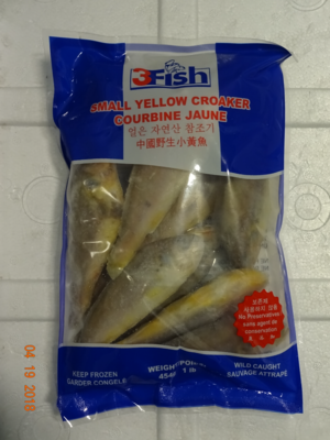 Yellow Croaker Small 40/60