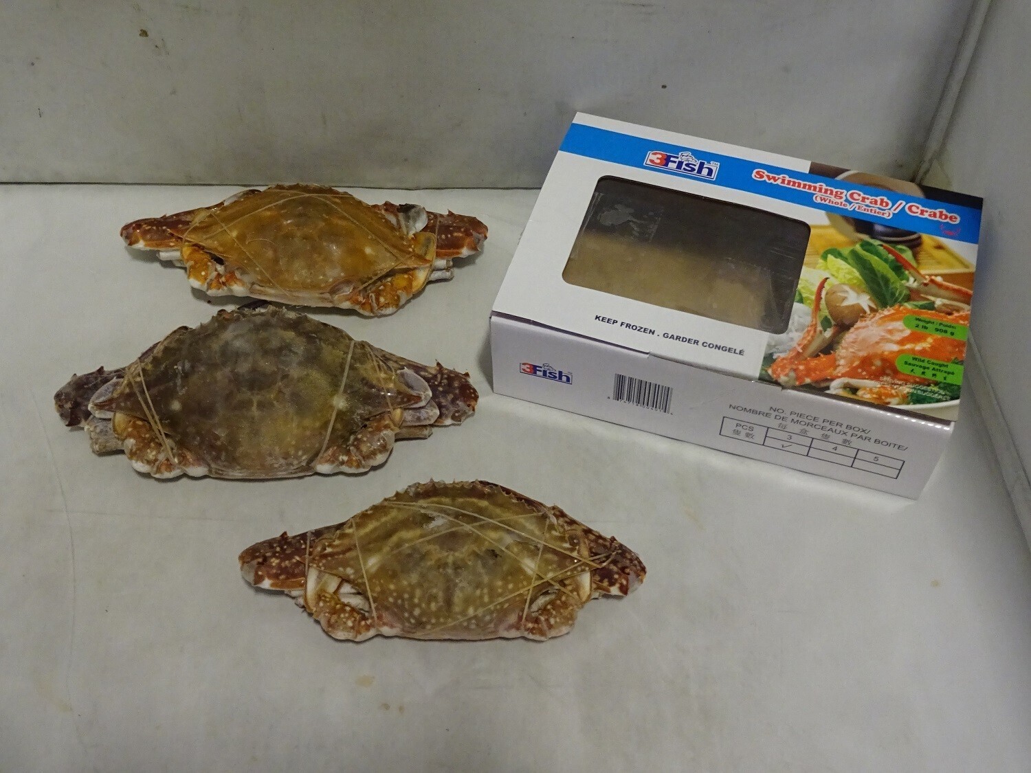 Swimming Crab Whole 200/400g 12 x 2lb