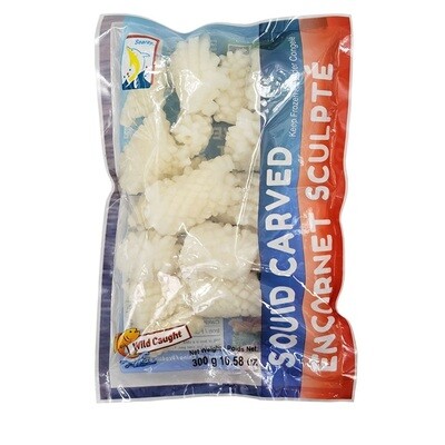Squid Carved 20 x 300g 6kg