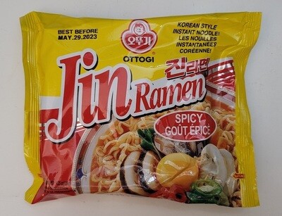 Ottogi Jin Ramen 120g x 4 x 8