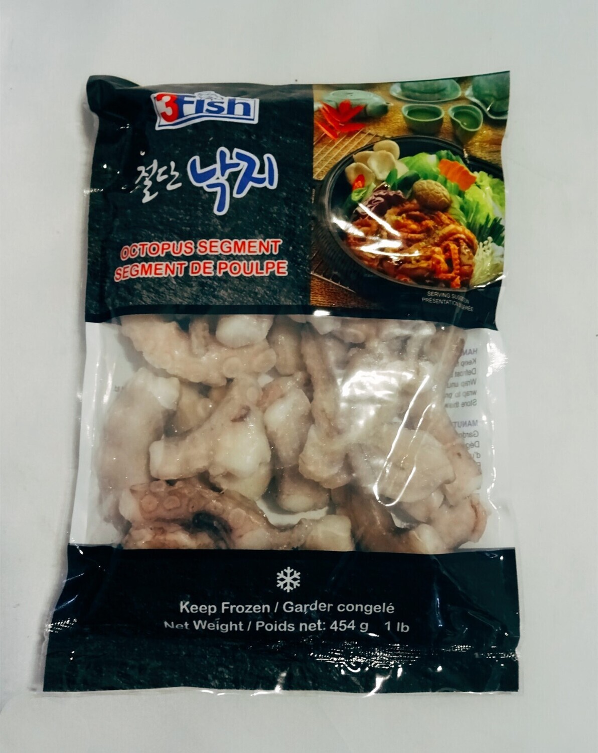 Octopus Segment 1lb x 24pack 24lb