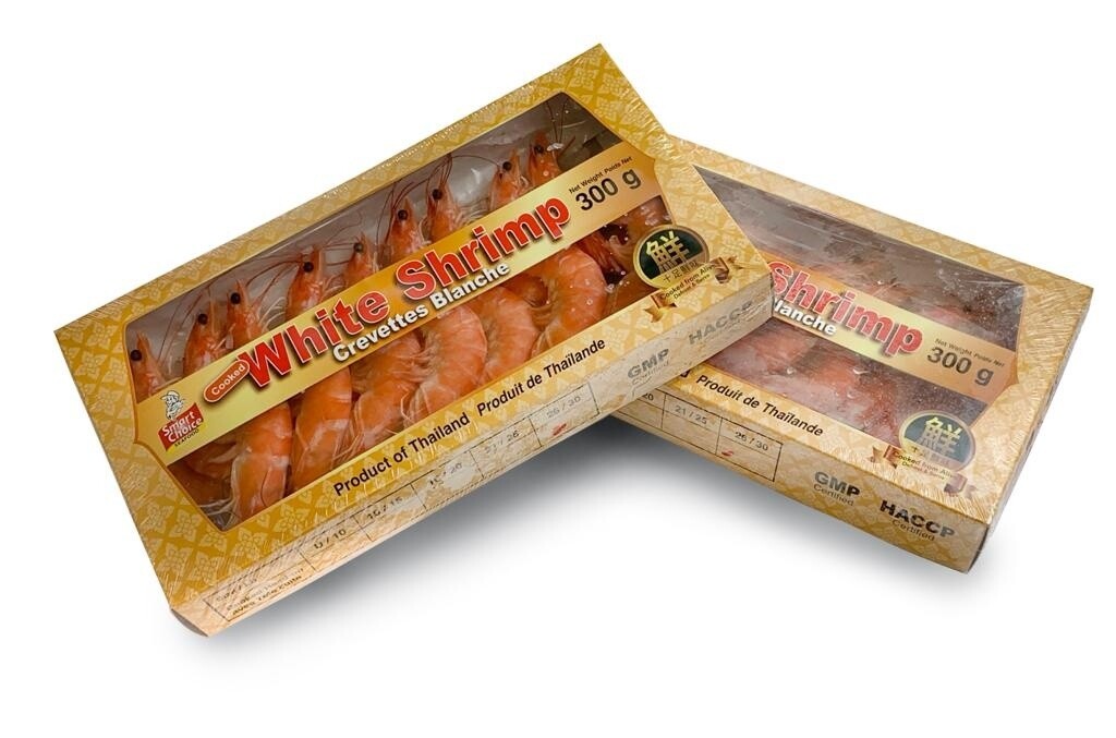Thai Cooked White Shrimp HOSO